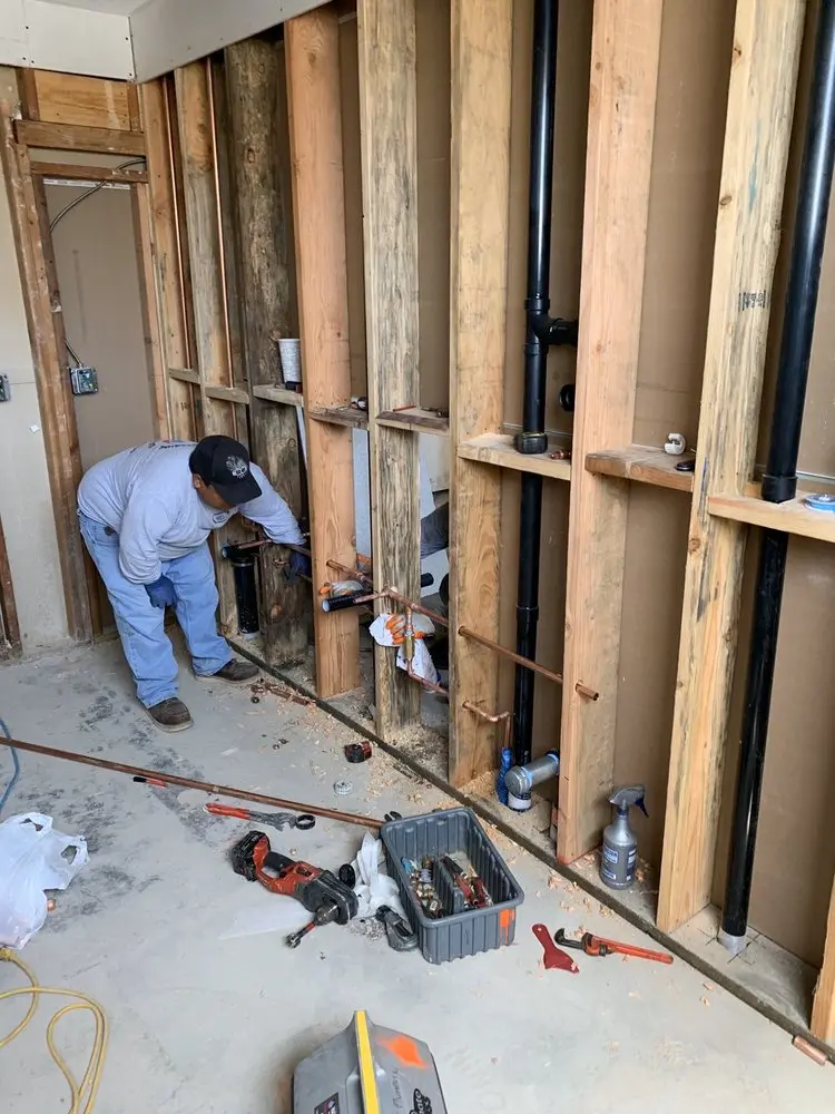 Commercial rough-in plumbing for Commercial Plumbing in Marple